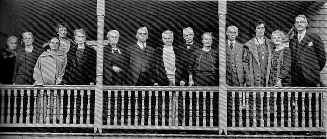 Photo of 1925 Campbell Cousins Dinner - Grandchildren of Joseph and Ann Clinch Campbell