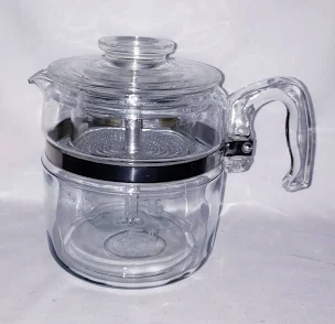 Phoro of pyrex percolator