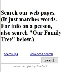 image of search box